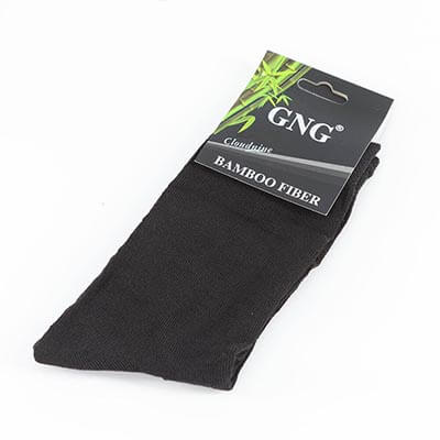 črne moške nogavice iz bambusa